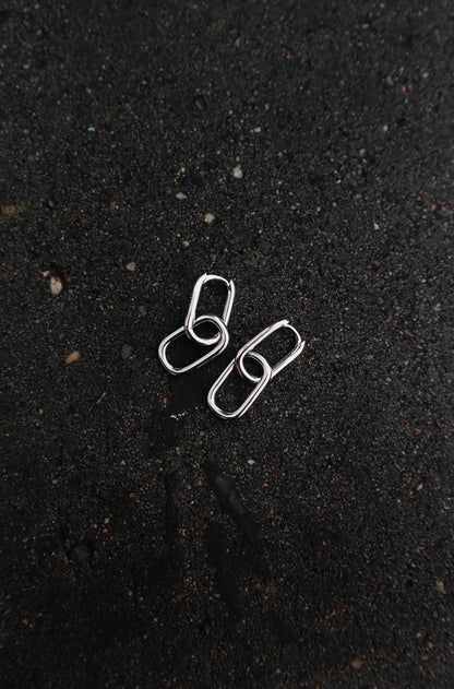 Daisy earrings zilver
