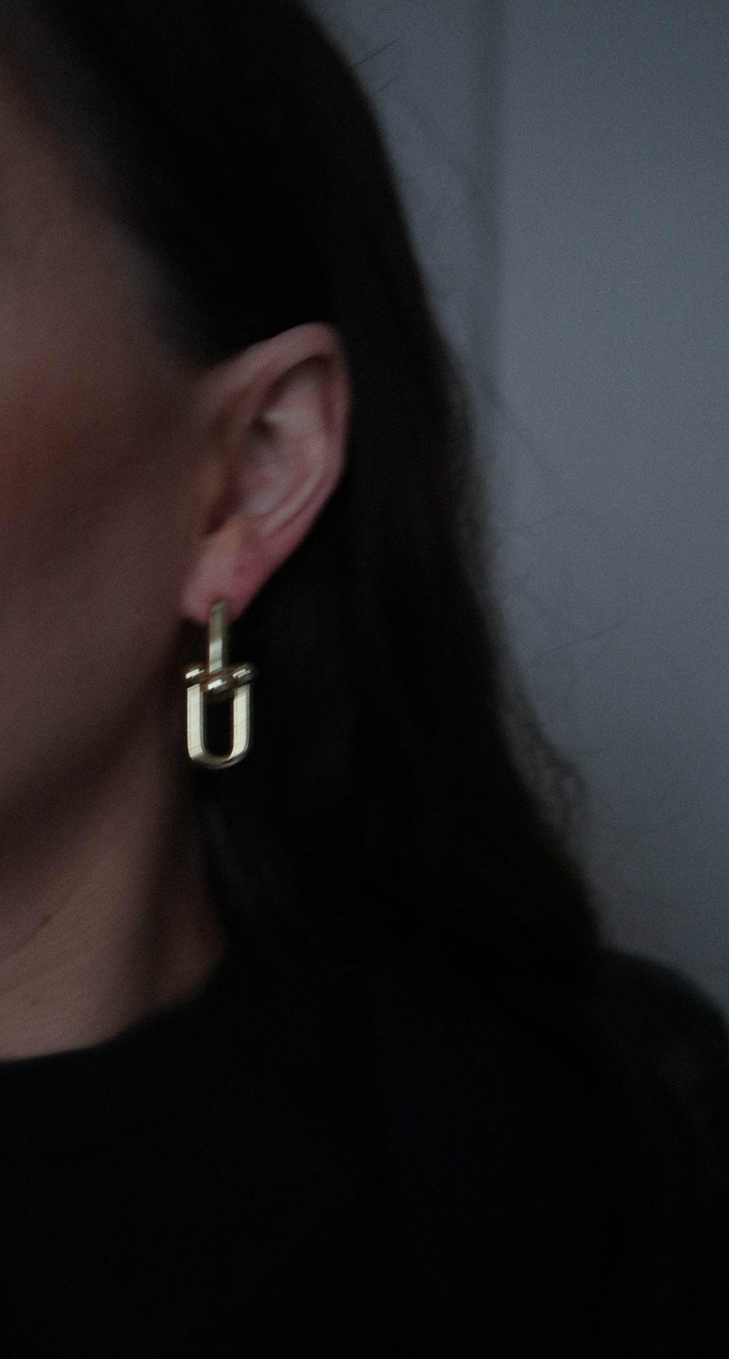 Chake gold earrings