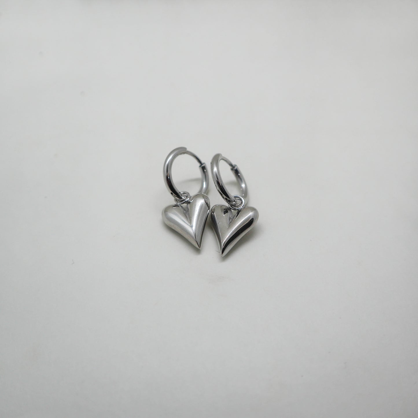 Perfect heart earrings zilver