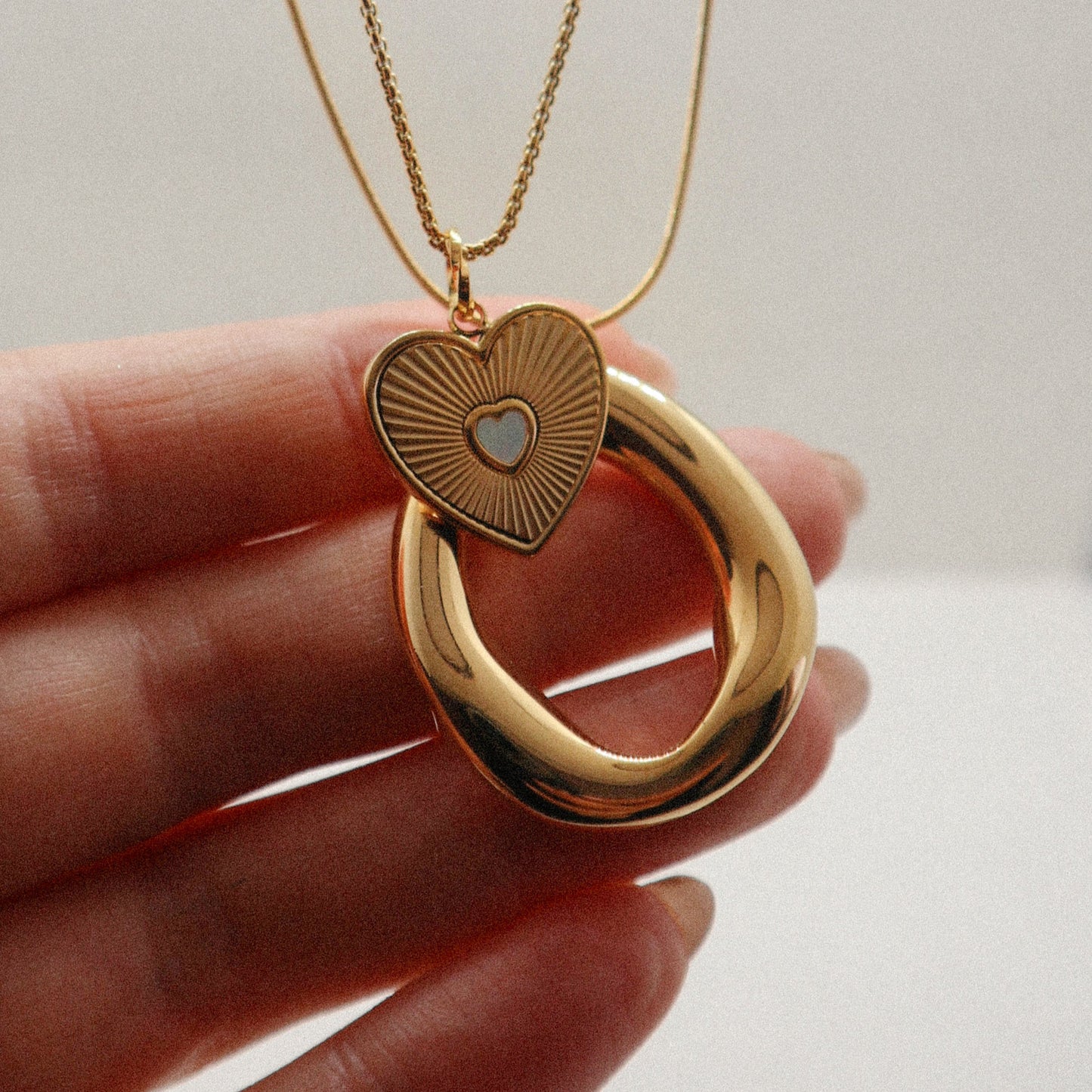 Liora Heart Necklace