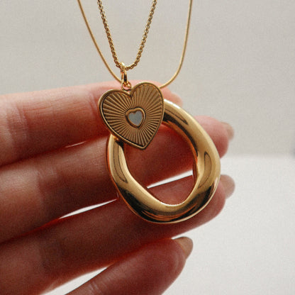 Liora Heart Necklace
