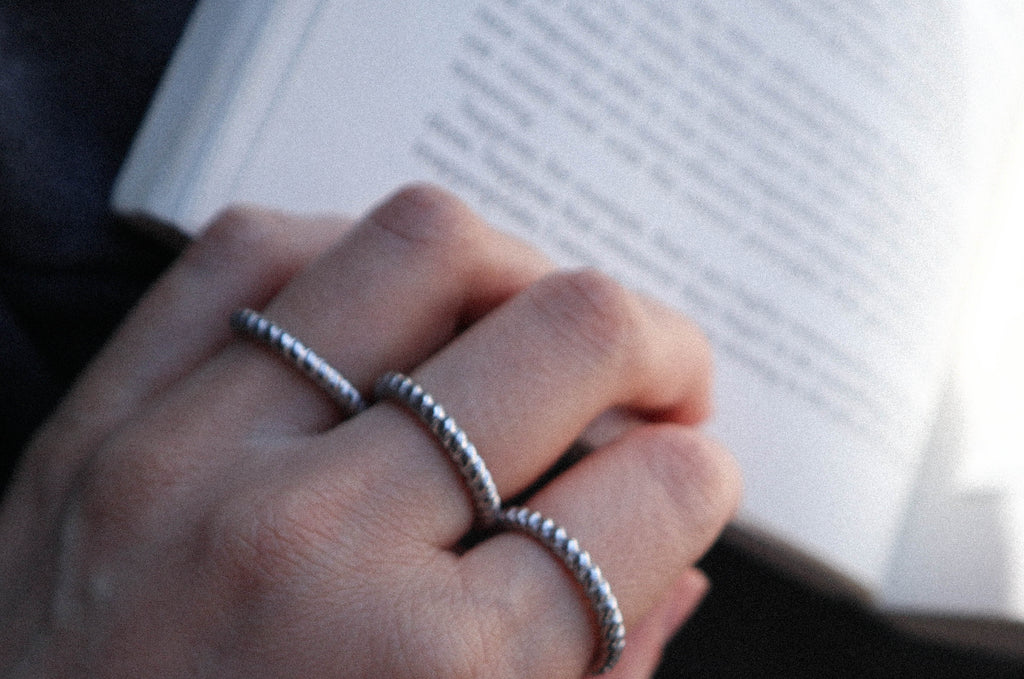 Vita ring silver
