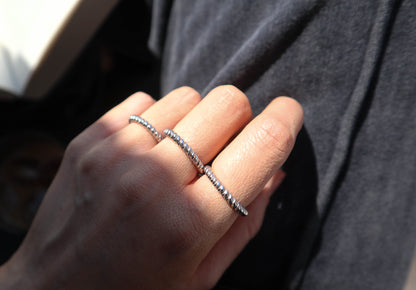 Vita ring silver
