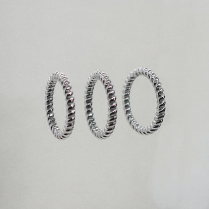 Vita ring silver