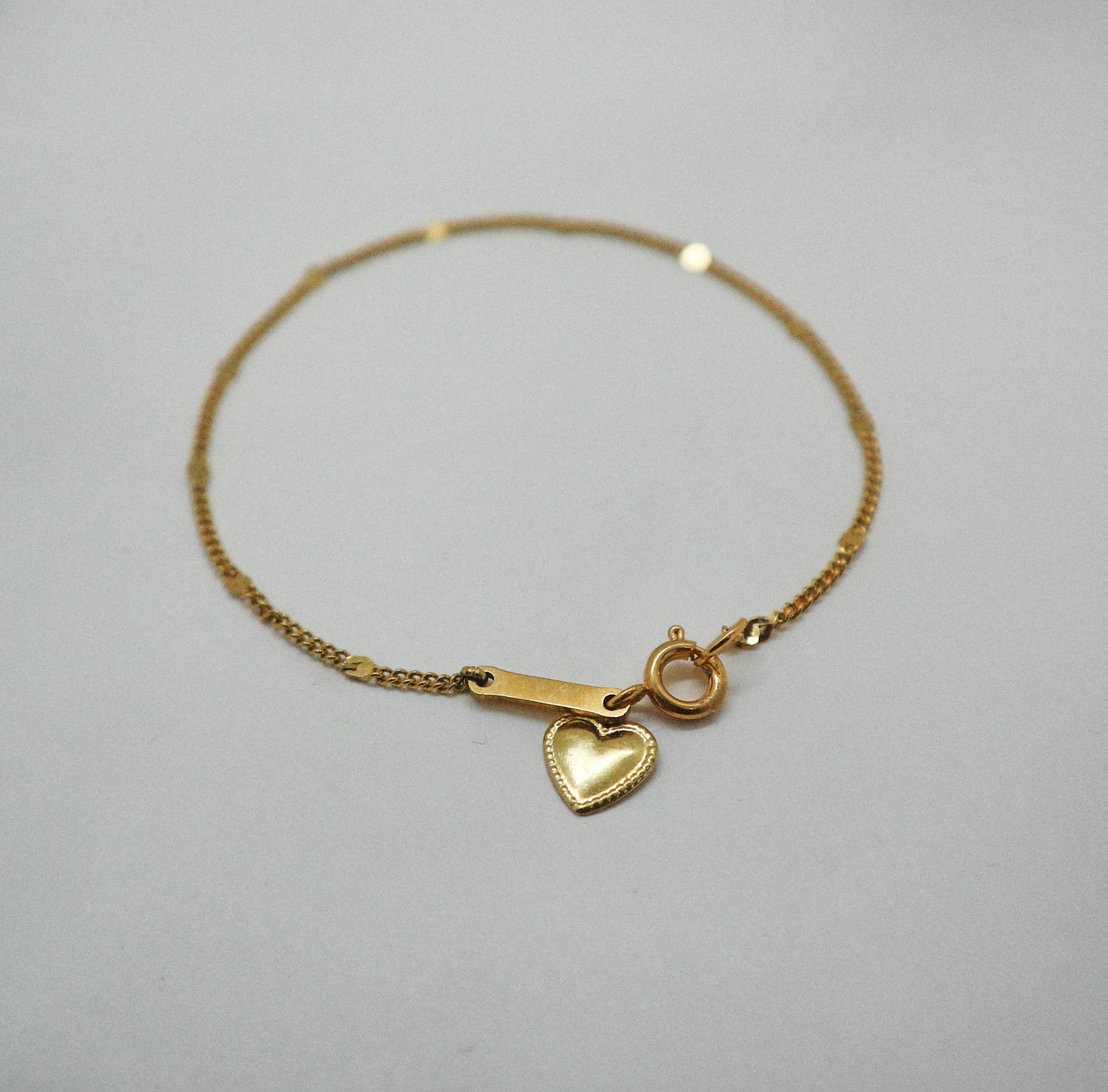 Hettie heart bracelet