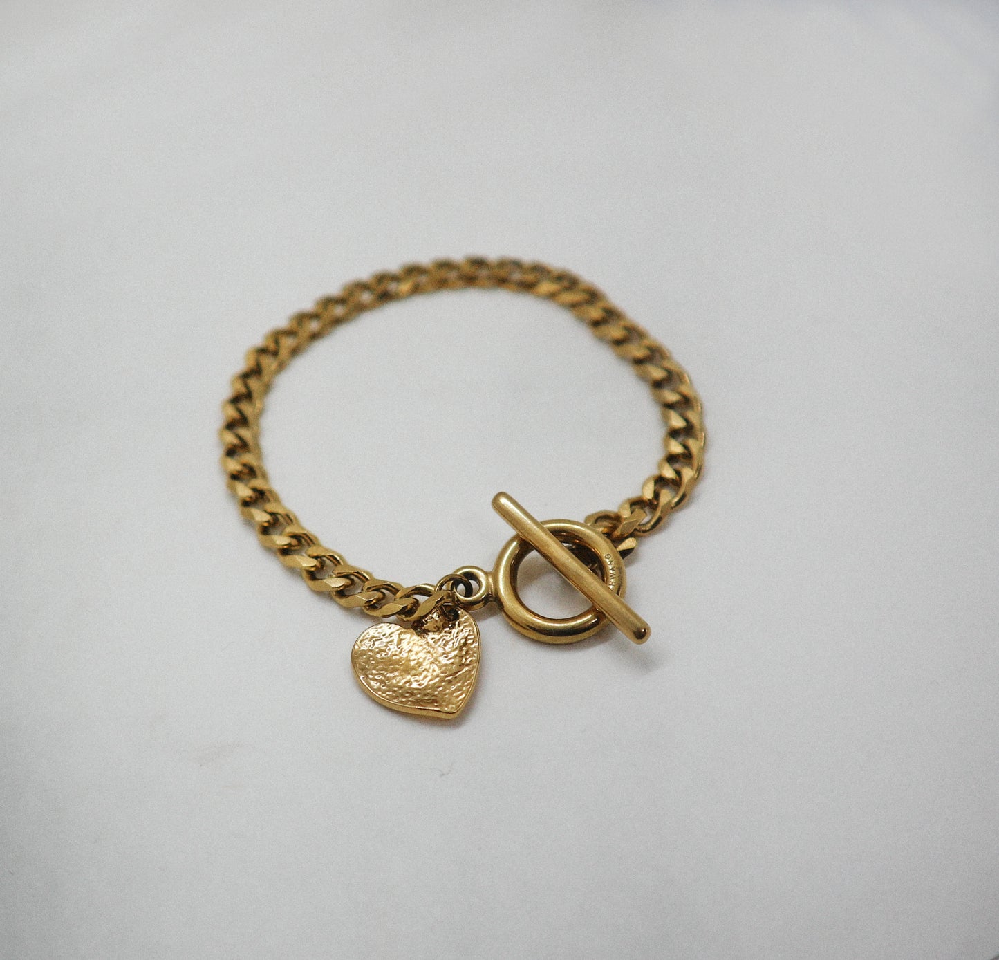 Haki heart bracelet