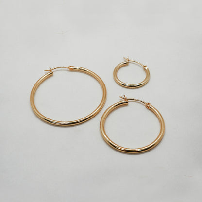 Kylie big hoop earrings