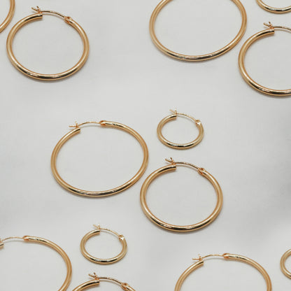 Kylie big hoop earrings