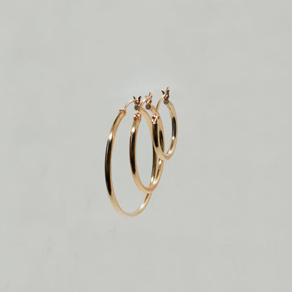 Kylie big hoop earrings