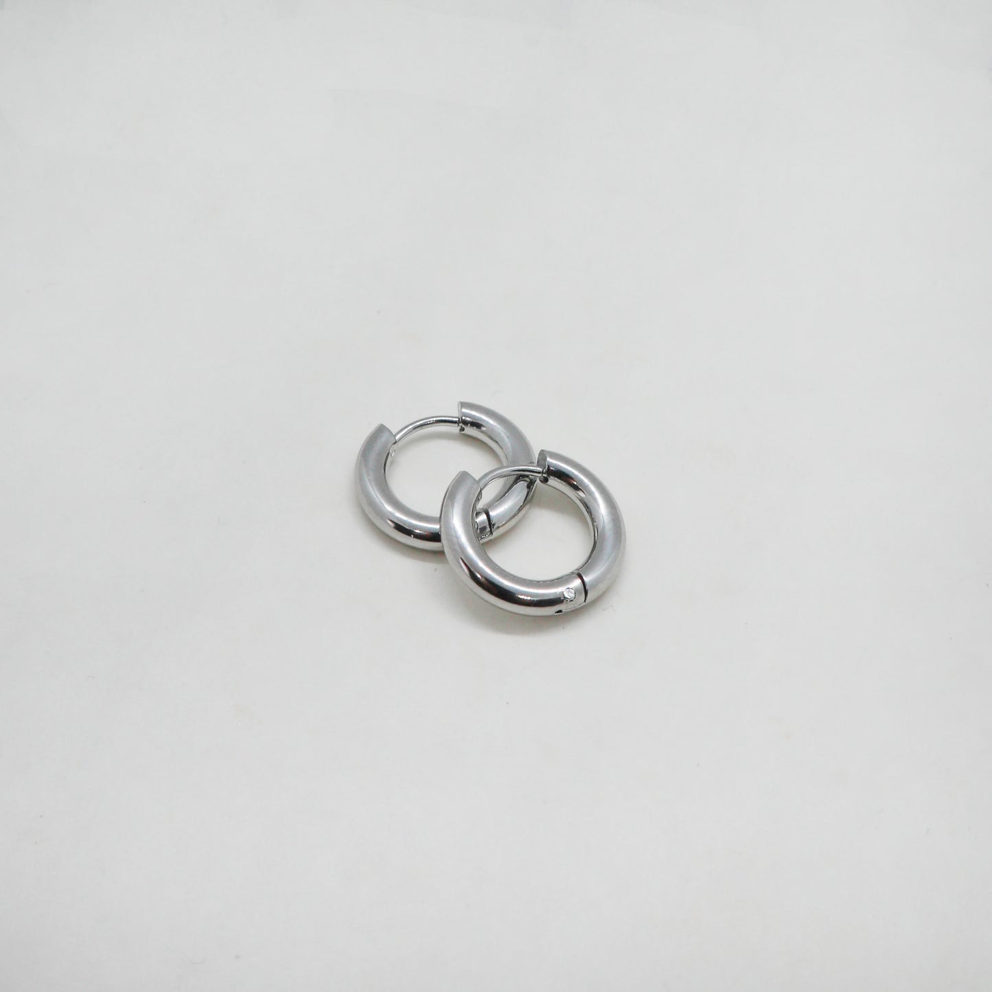 Plain anna small earrings zilver